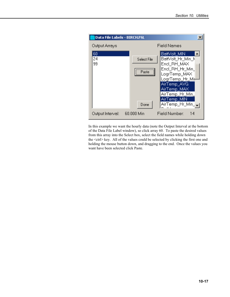 Campbell Scientific RTDAQ Software User Manual | Page 287 / 368