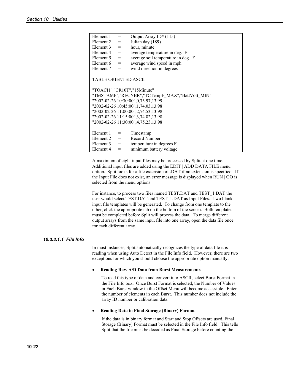 1 file info | Campbell Scientific RTDAQ Software User Manual | Page 292 / 368