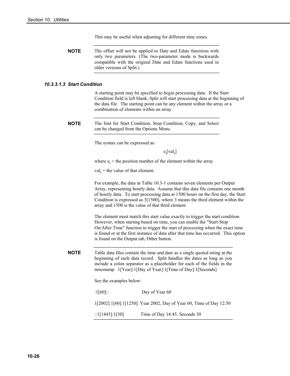 3 start condition | Campbell Scientific RTDAQ Software User Manual | Page 296 / 368