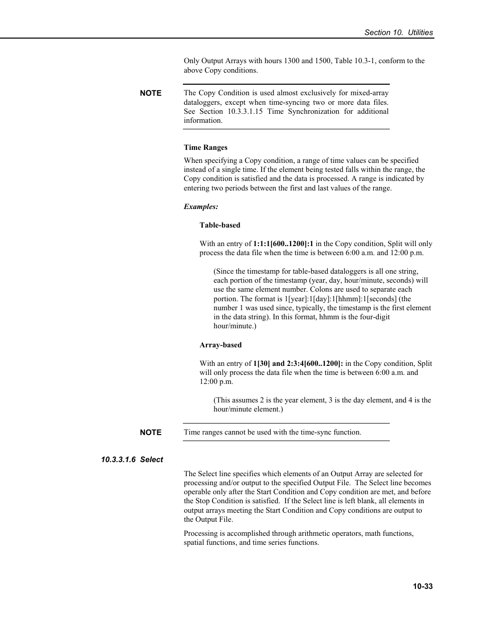 6 select | Campbell Scientific RTDAQ Software User Manual | Page 303 / 368