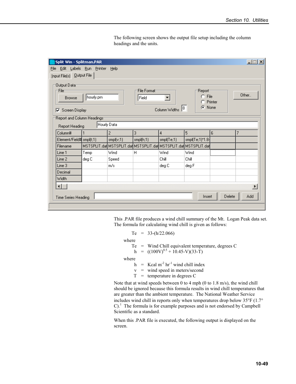 Campbell Scientific RTDAQ Software User Manual | Page 319 / 368