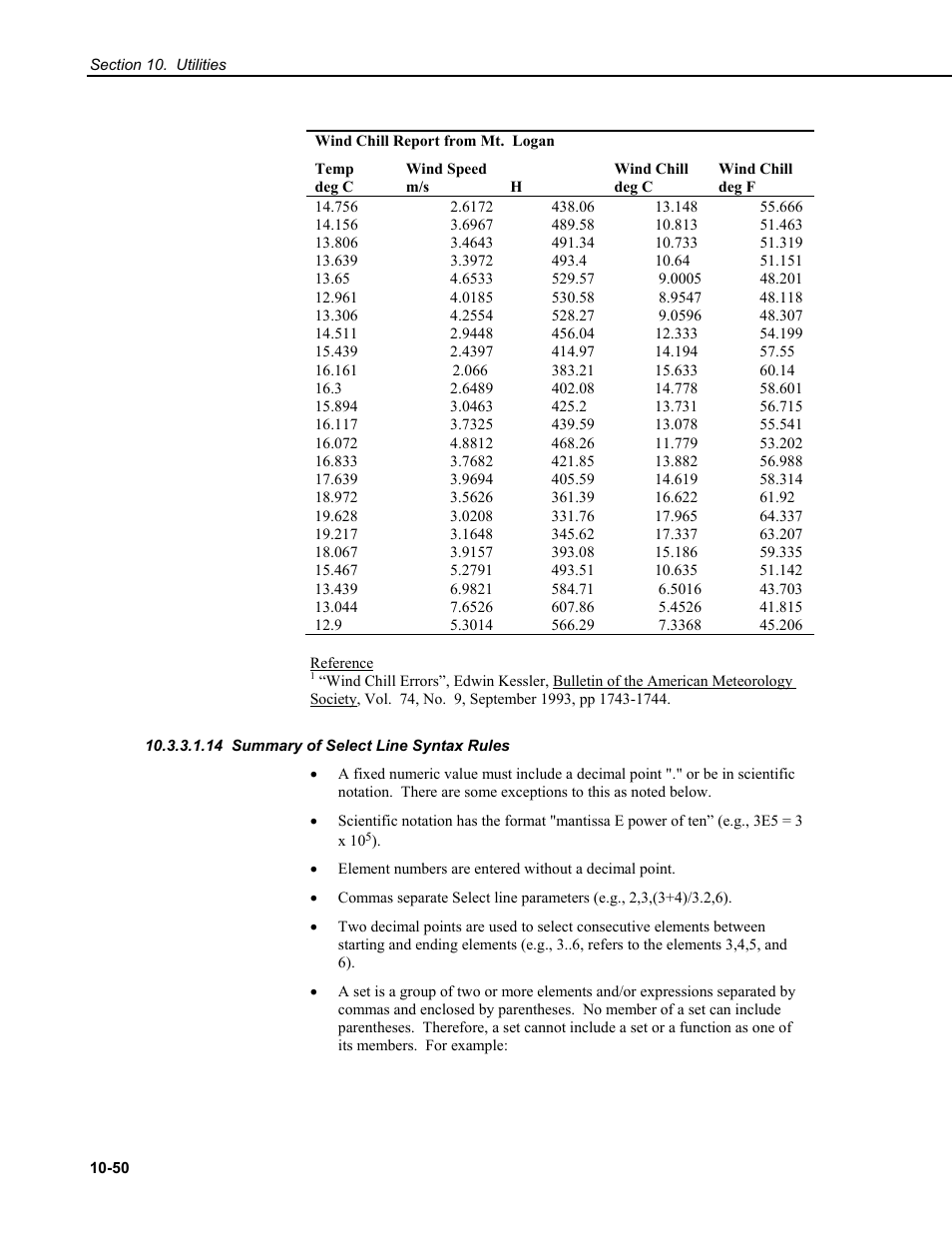 14 summary of select line syntax rules | Campbell Scientific RTDAQ Software User Manual | Page 320 / 368
