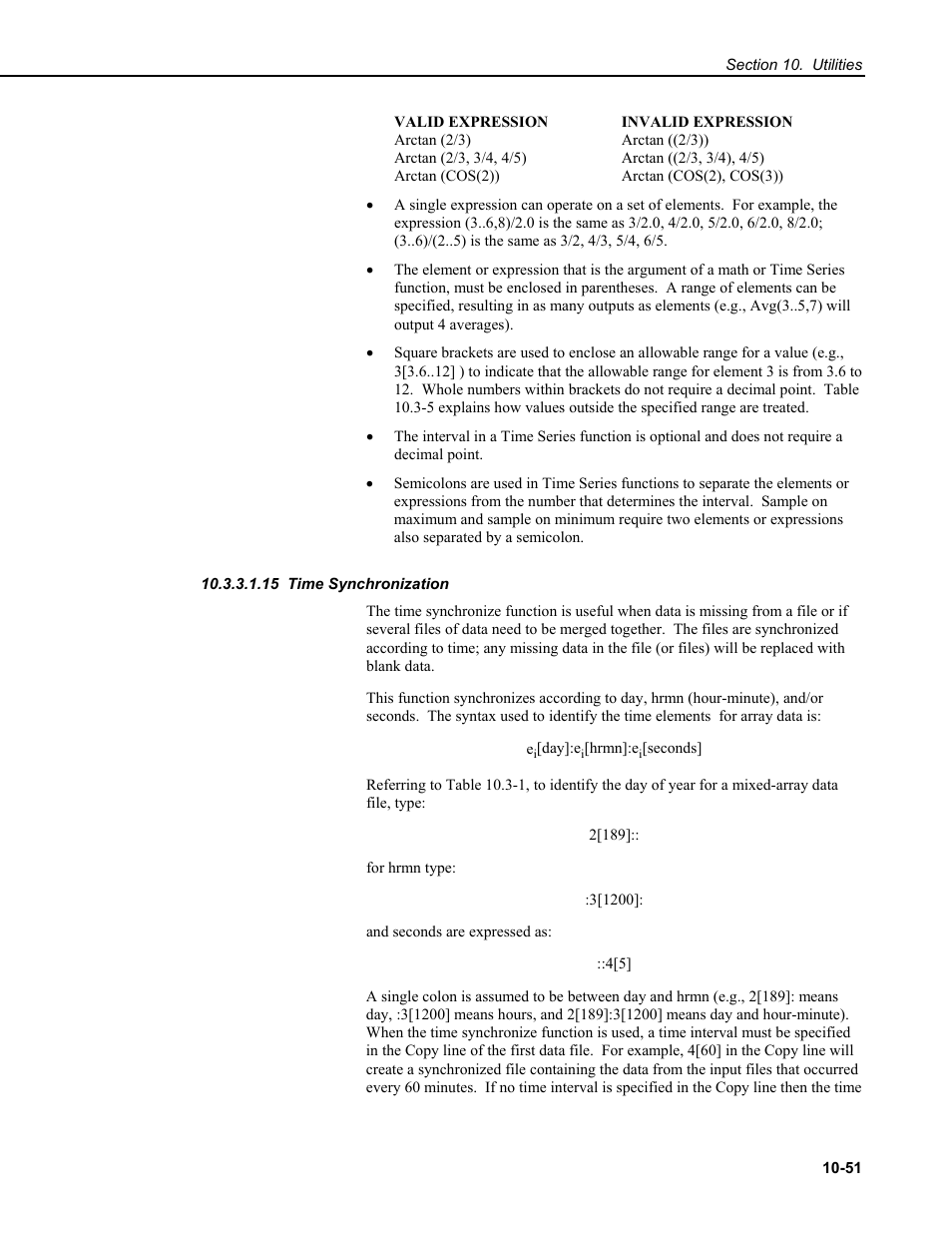 15 time synchronization | Campbell Scientific RTDAQ Software User Manual | Page 321 / 368