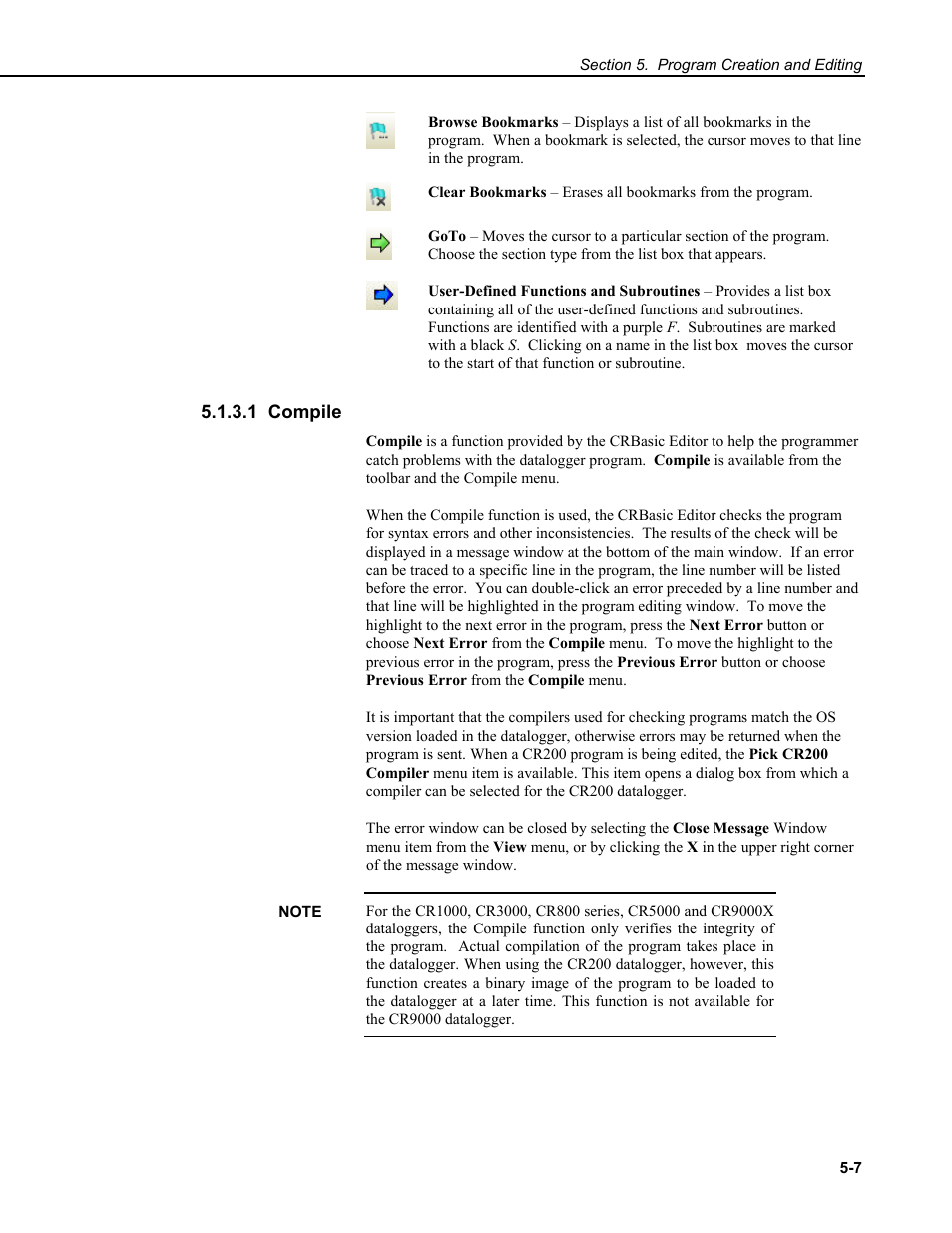 1 compile | Campbell Scientific RTDAQ Software User Manual | Page 67 / 368