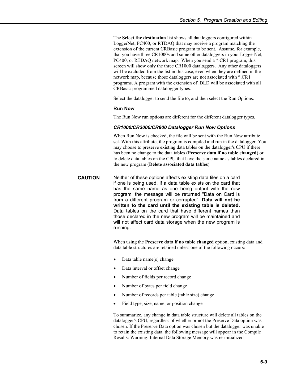 Campbell Scientific RTDAQ Software User Manual | Page 69 / 368