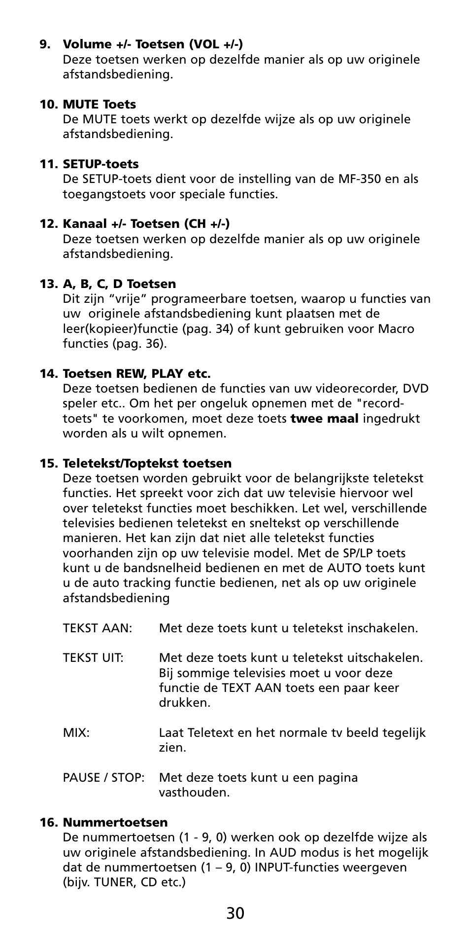 Aiwa MF-350 User Manual | Page 31 / 73