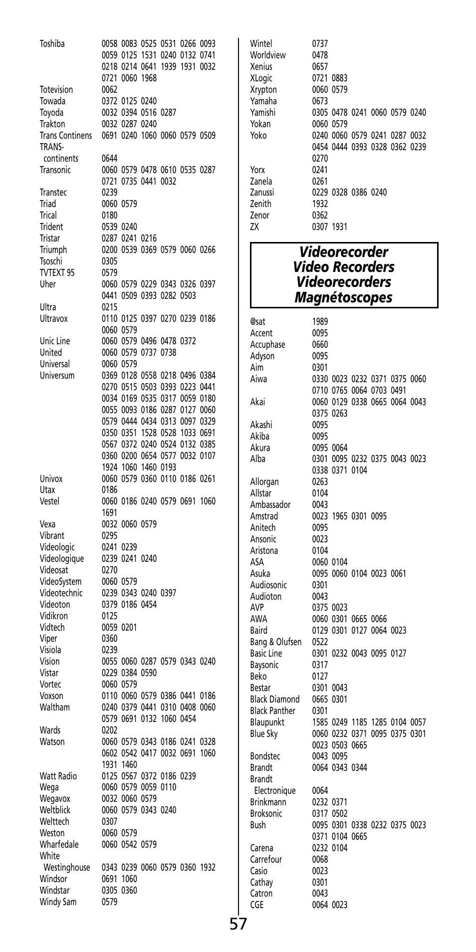 Aiwa MF-350 User Manual | Page 58 / 73