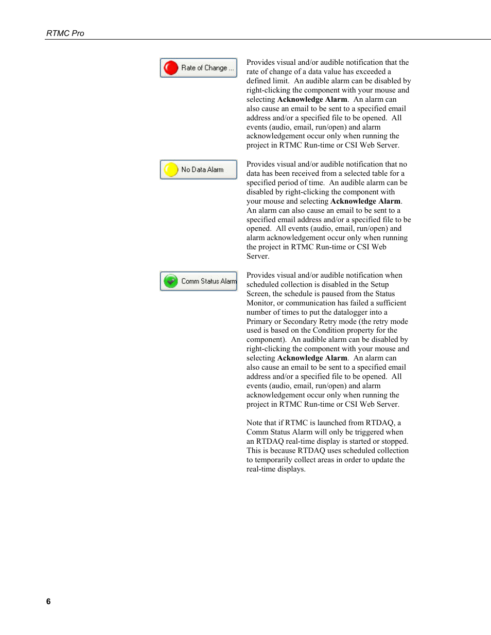 Campbell Scientific RTMC Pro Real-Time Monitor and Control Professional Software User Manual | Page 12 / 76