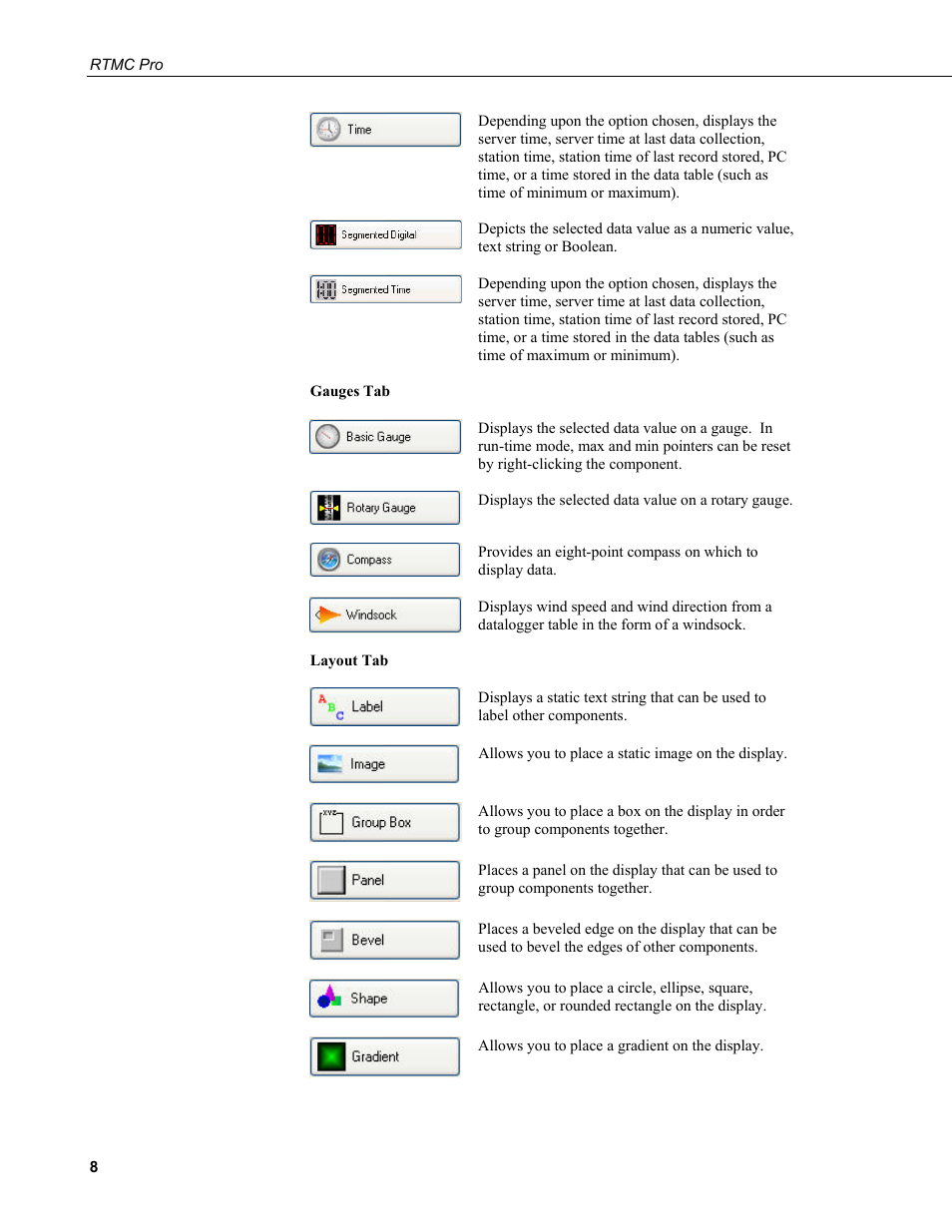 Campbell Scientific RTMC Pro Real-Time Monitor and Control Professional Software User Manual | Page 14 / 76