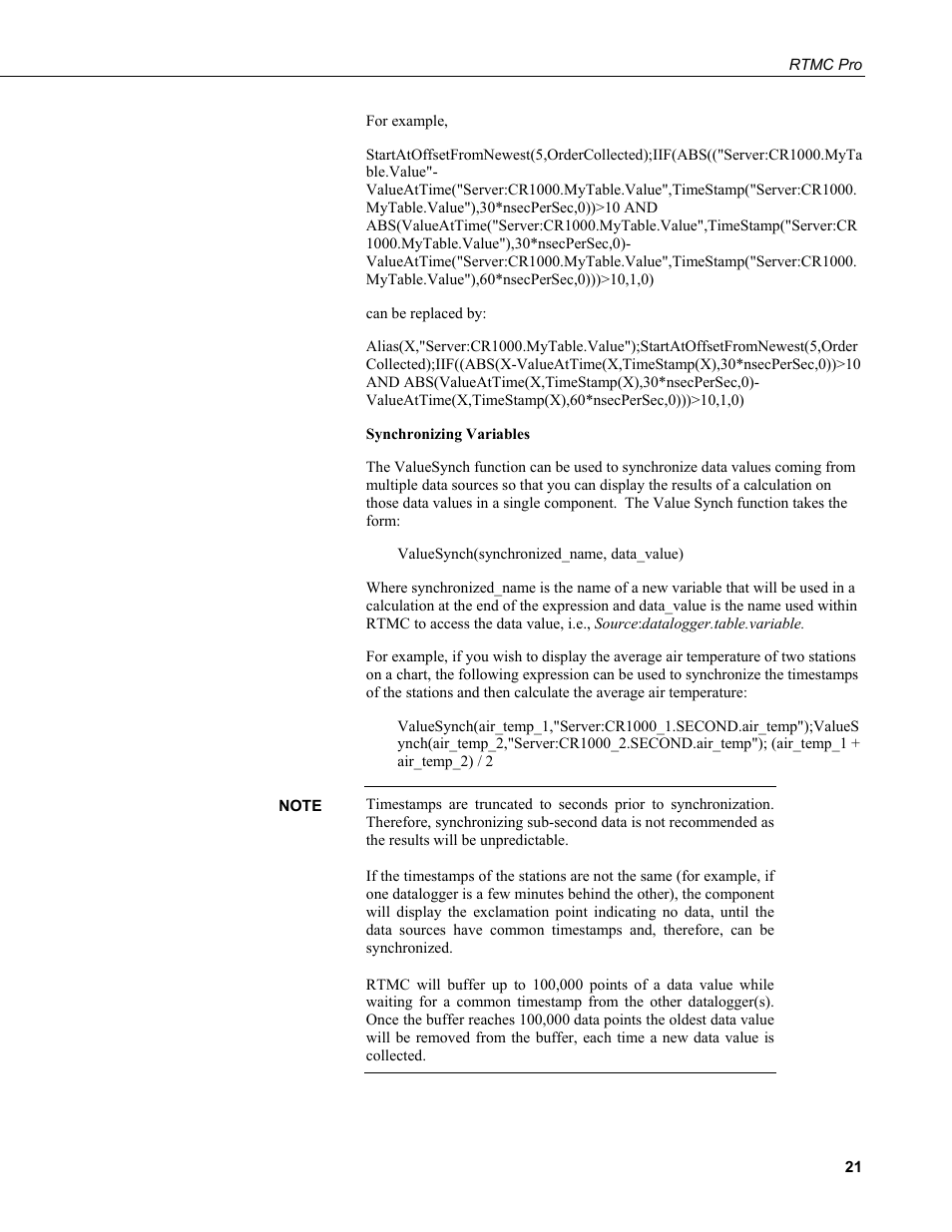 Campbell Scientific RTMC Pro Real-Time Monitor and Control Professional Software User Manual | Page 27 / 76