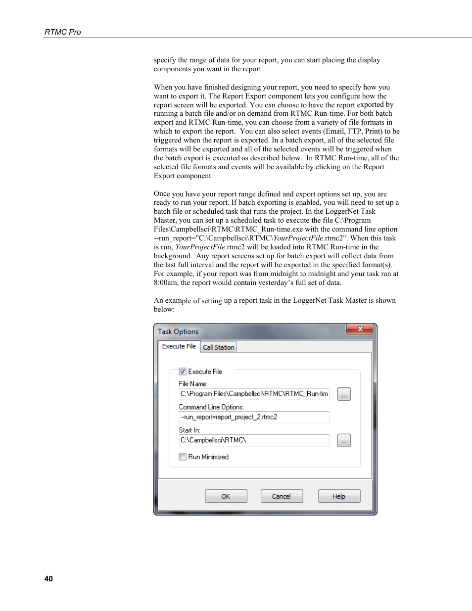 Campbell Scientific RTMC Pro Real-Time Monitor and Control Professional Software User Manual | Page 46 / 76