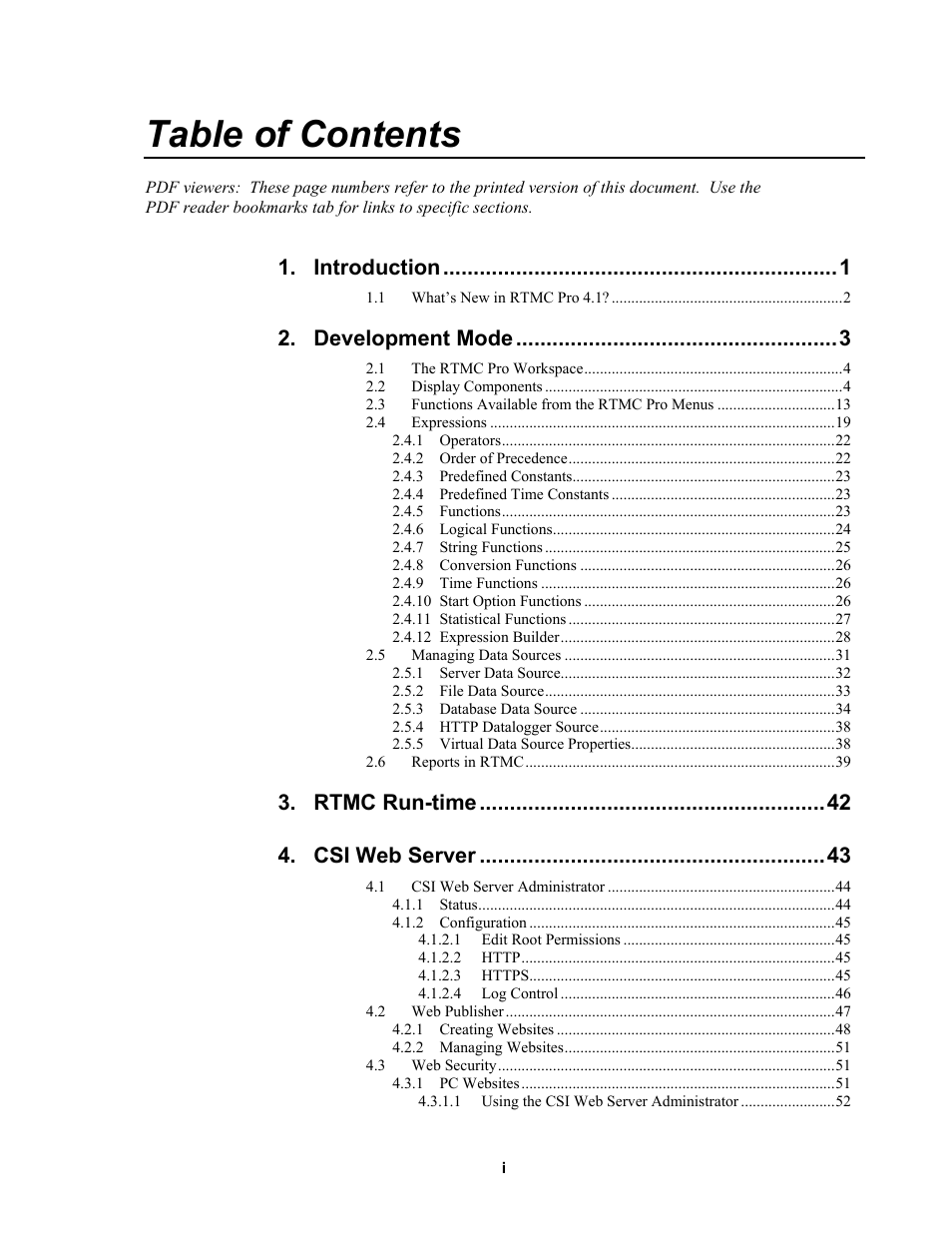 Campbell Scientific RTMC Pro Real-Time Monitor and Control Professional Software User Manual | Page 5 / 76