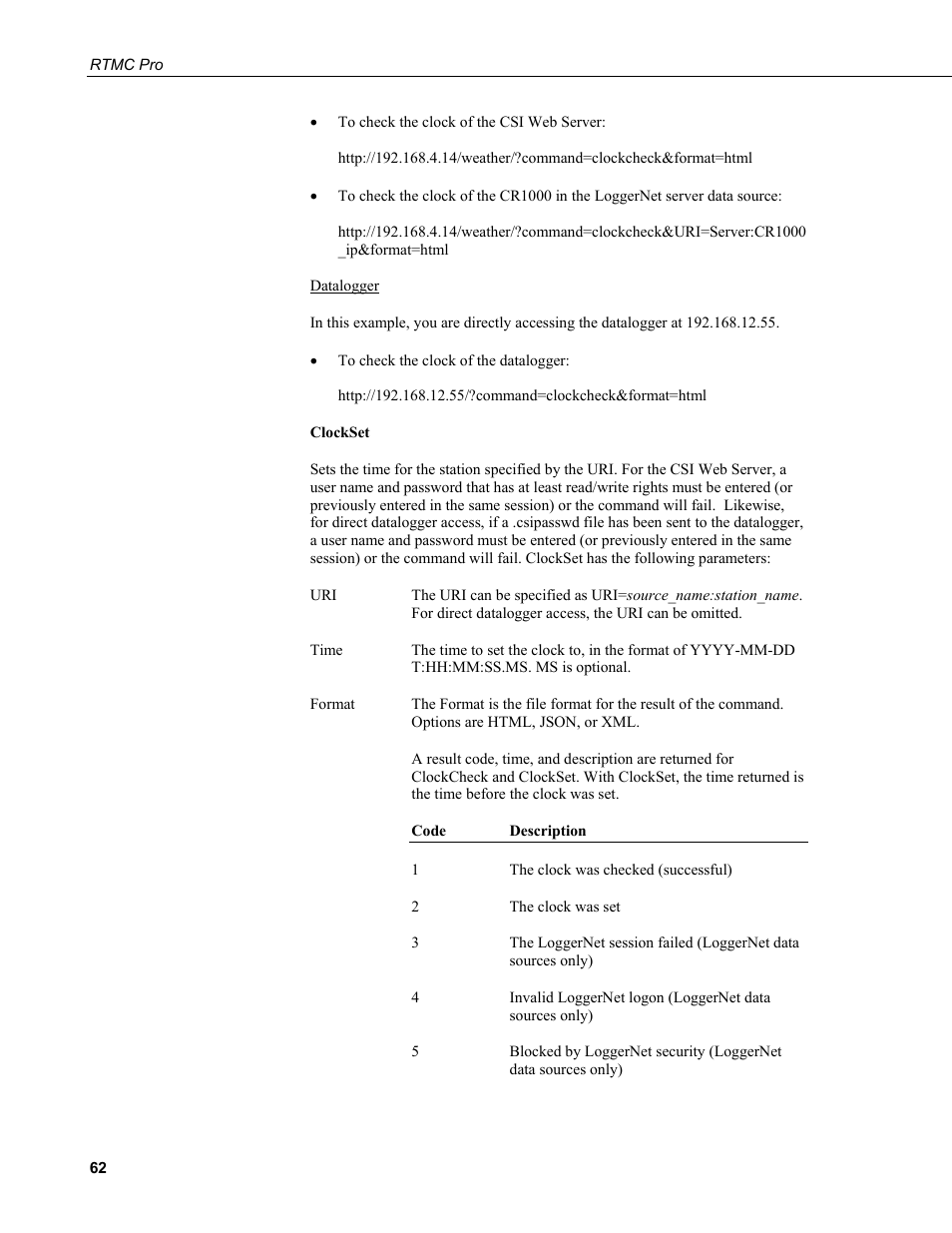 Campbell Scientific RTMC Pro Real-Time Monitor and Control Professional Software User Manual | Page 68 / 76