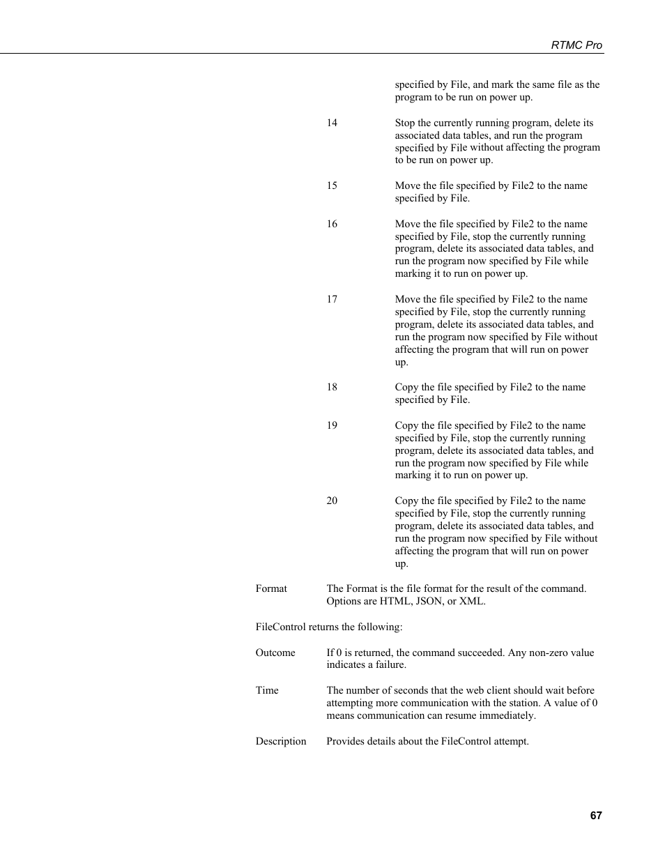 Campbell Scientific RTMC Pro Real-Time Monitor and Control Professional Software User Manual | Page 73 / 76