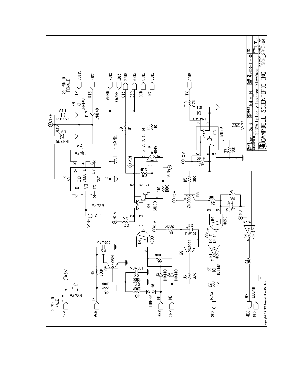 Campbell Scientific SC32A Optically Isolated RS232 Interface User Manual | Page 7 / 10