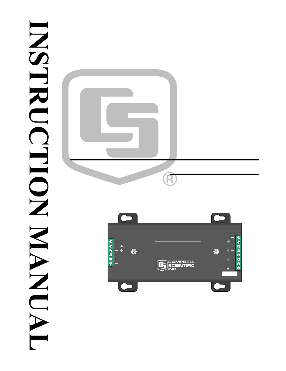 Campbell Scientific SDM-AO4 4-Channel Continuous Analog Output Module User Manual | 18 pages