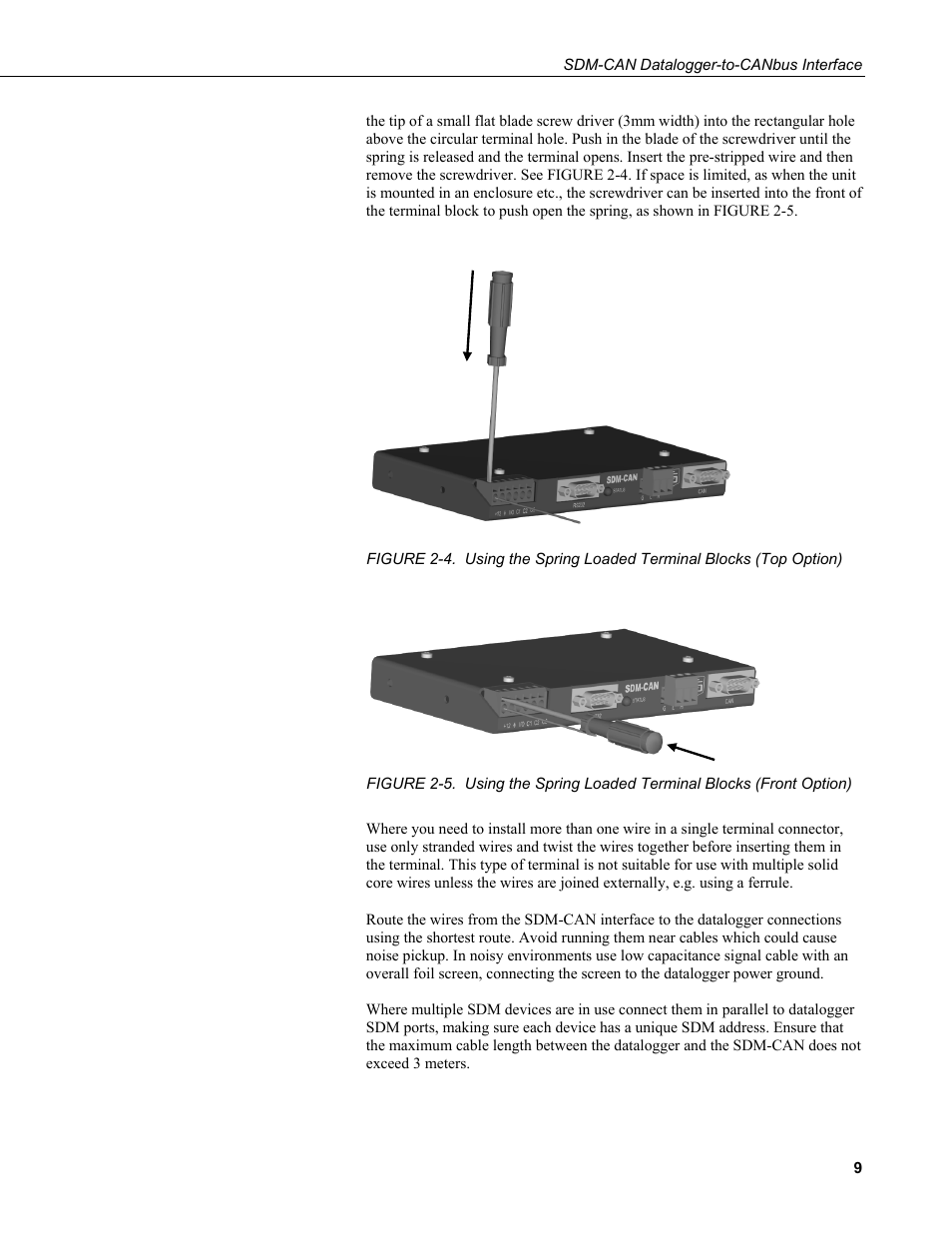 Campbell Scientific SDM-CAN Datalogger to CANbus Interface User Manual | Page 17 / 76