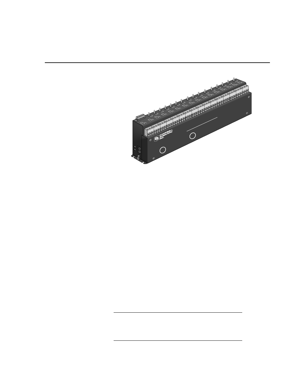 Sdm-cd16ac 16 channel ac/dc controller, Function, Figure 1. sdm-cd16ac face panel | Sdm-cd16ac | Campbell Scientific SDM-CD16AC 16-Channel ac/dc Relay Controller User Manual | Page 5 / 26