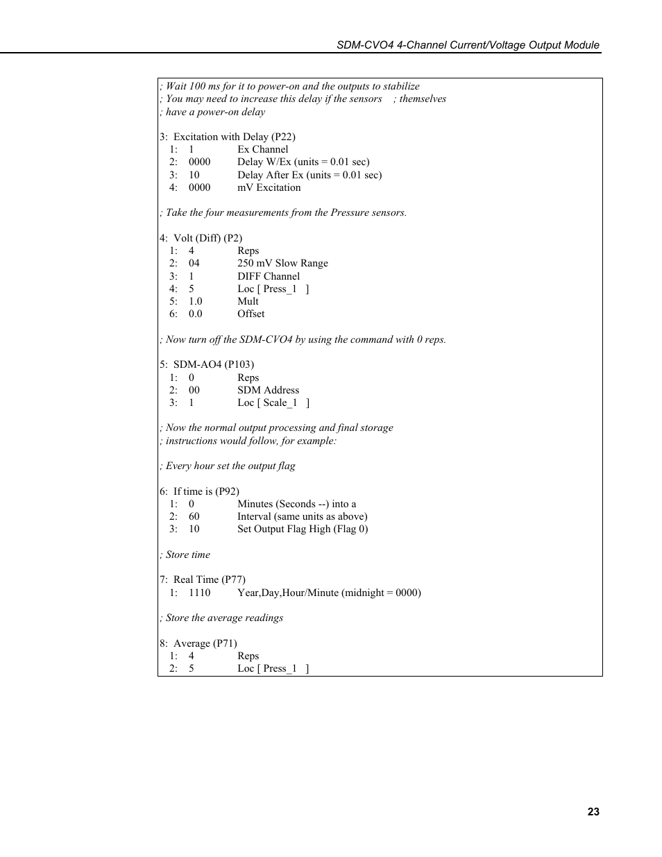 Campbell Scientific SDM-CVO4 4-Channel Current/Voltage Output Module User Manual | Page 27 / 30