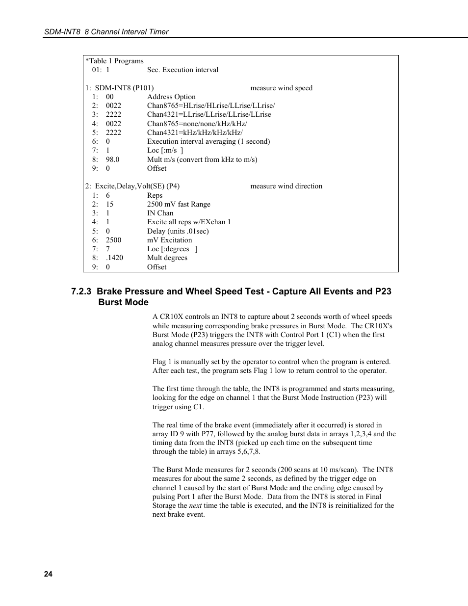 Campbell Scientific SDM-INT8 8-Channel Interval Timer User Manual | Page 30 / 42