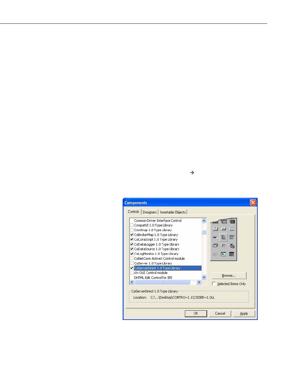 4 how to install sdk controls on a computer, 1 how to register sdk controls on a pc, 2 how to access sdk controls in visual basic 6.0 | Campbell Scientific Software Development Kit Beginner's Guide User Manual | Page 11 / 22