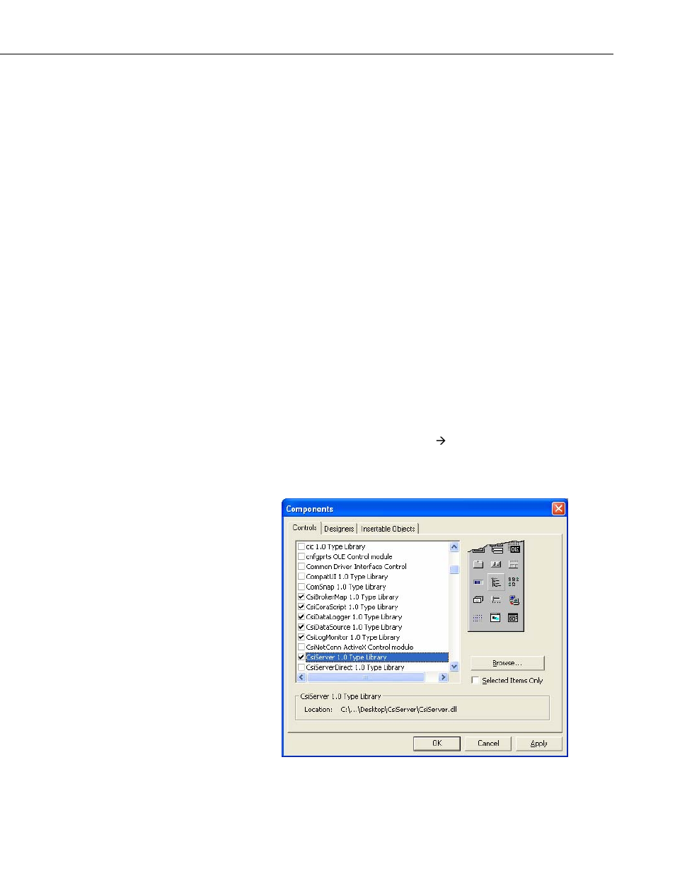 4 how to install sdk controls on a computer, 1 how to register sdk controls on a pc, 2 how to access sdk controls in visual basic 6.0 | Campbell Scientific Software Development Kit Beginner's Guide User Manual | Page 15 / 22