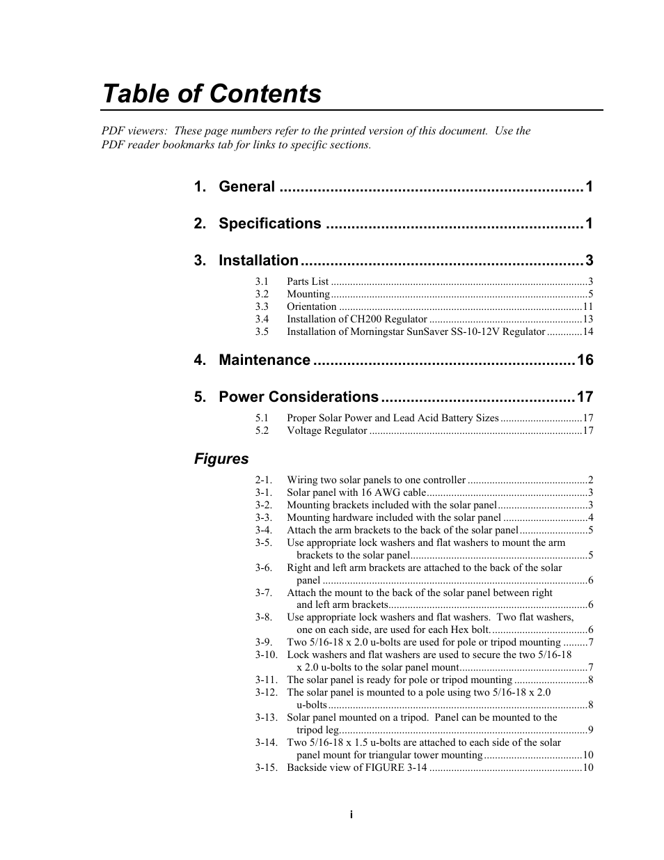 Campbell Scientific SP50-L/SP85-L Solar Panel User Manual | Page 5 / 26