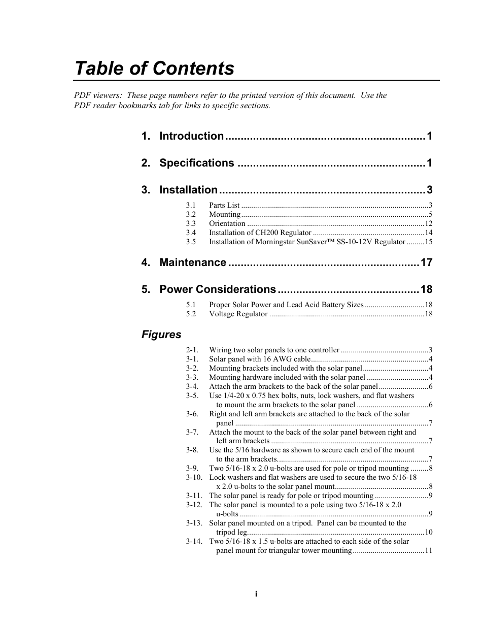 Campbell Scientific SP50-L/SP90-L Solar Panel User Manual | Page 5 / 26