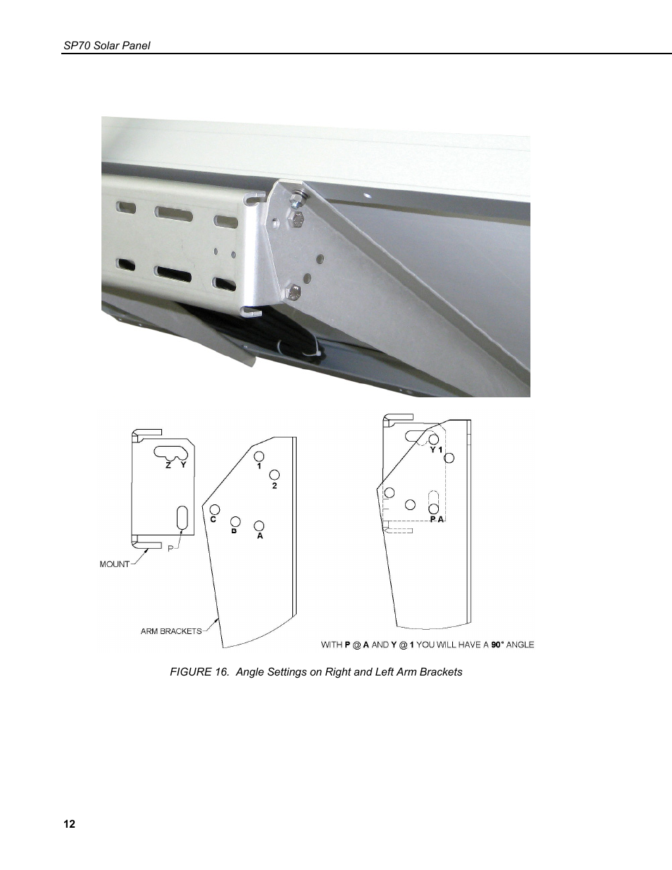 Campbell Scientific SP70 Solar Panel User Manual | Page 16 / 22