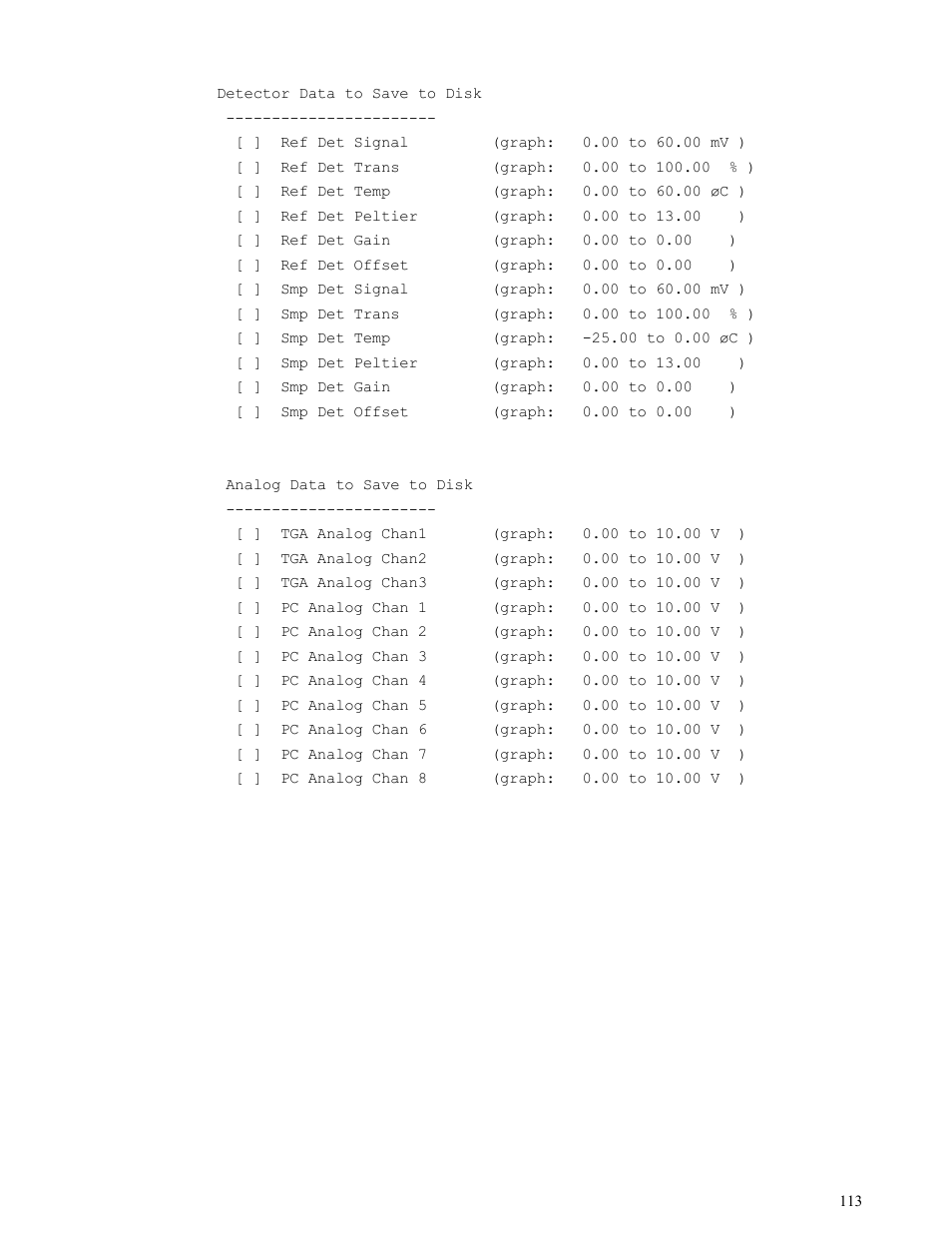 Campbell Scientific TGA100 Trace Gas Analyzer Manual User Manual | Page 113 / 115
