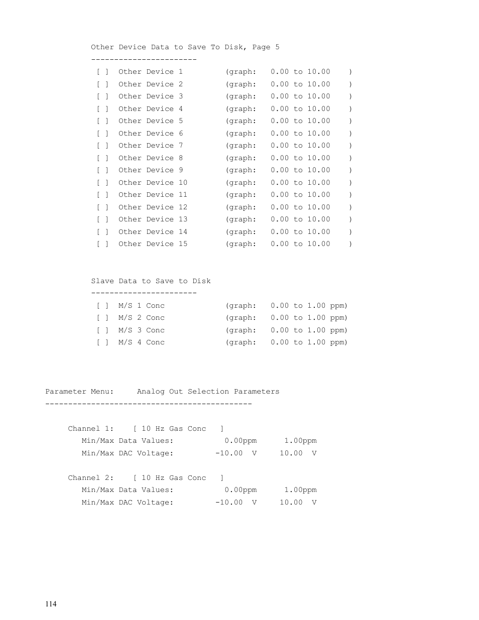 Campbell Scientific TGA100 Trace Gas Analyzer Manual User Manual | Page 114 / 115