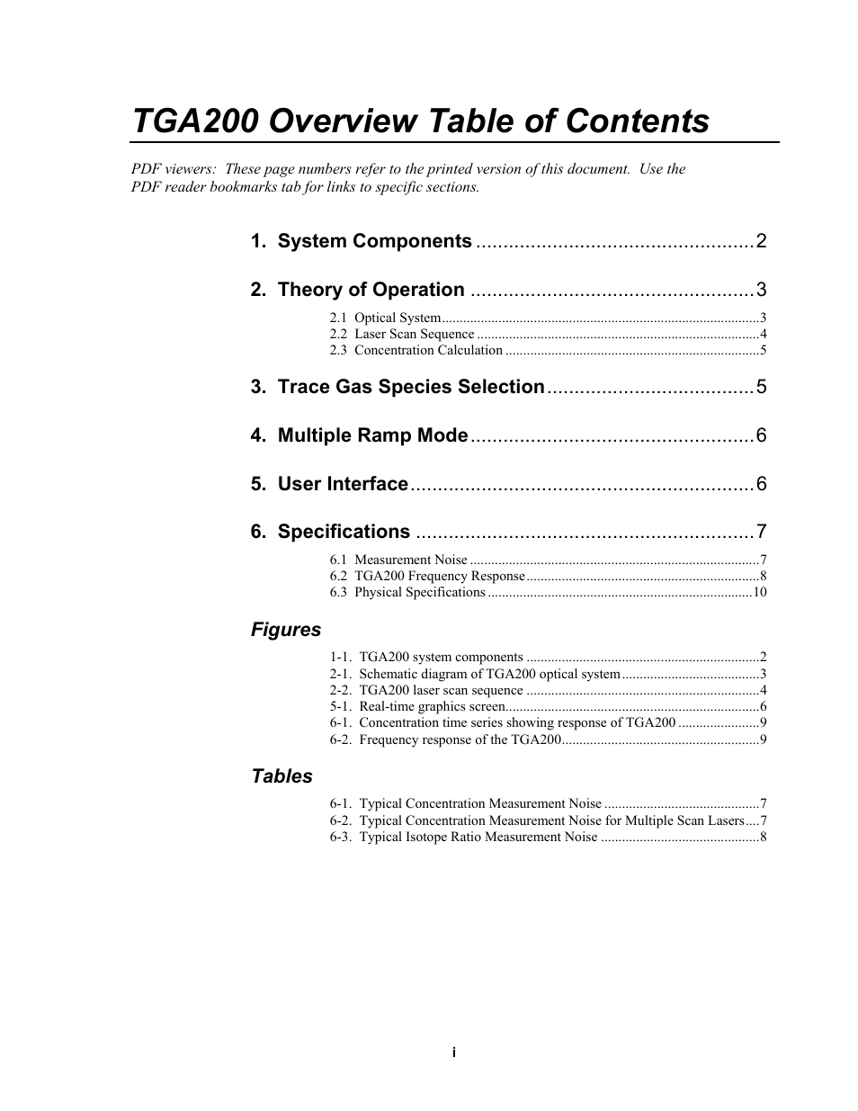 Campbell Scientific TGA200 Trace Gas Analyzer Overview User Manual | Page 5 / 18