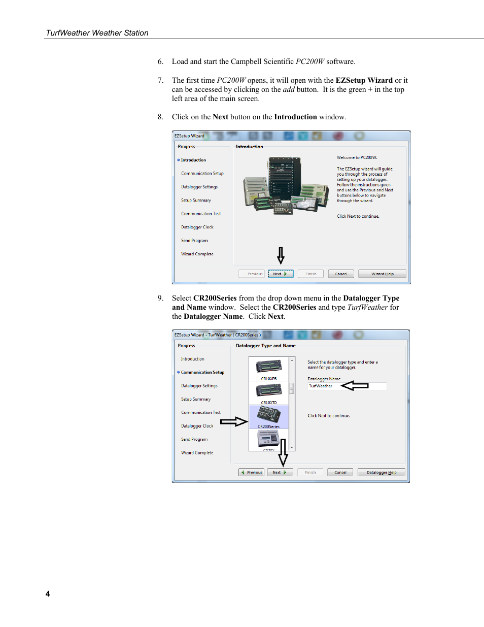 Campbell Scientific TurfWeather Weather Station User Manual | Page 14 / 76
