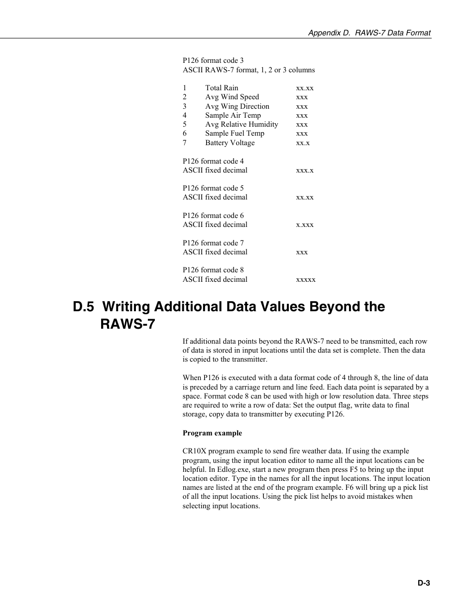 Campbell Scientific TX312 High Data Rate GOES Transmitter User Manual | Page 51 / 96