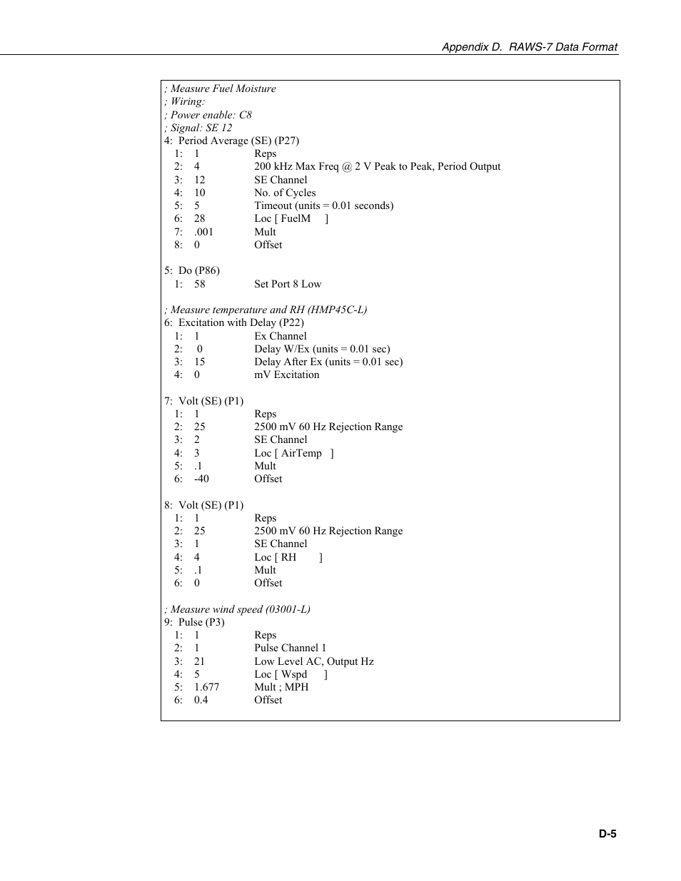 Campbell Scientific TX312 High Data Rate GOES Transmitter User Manual | Page 53 / 96