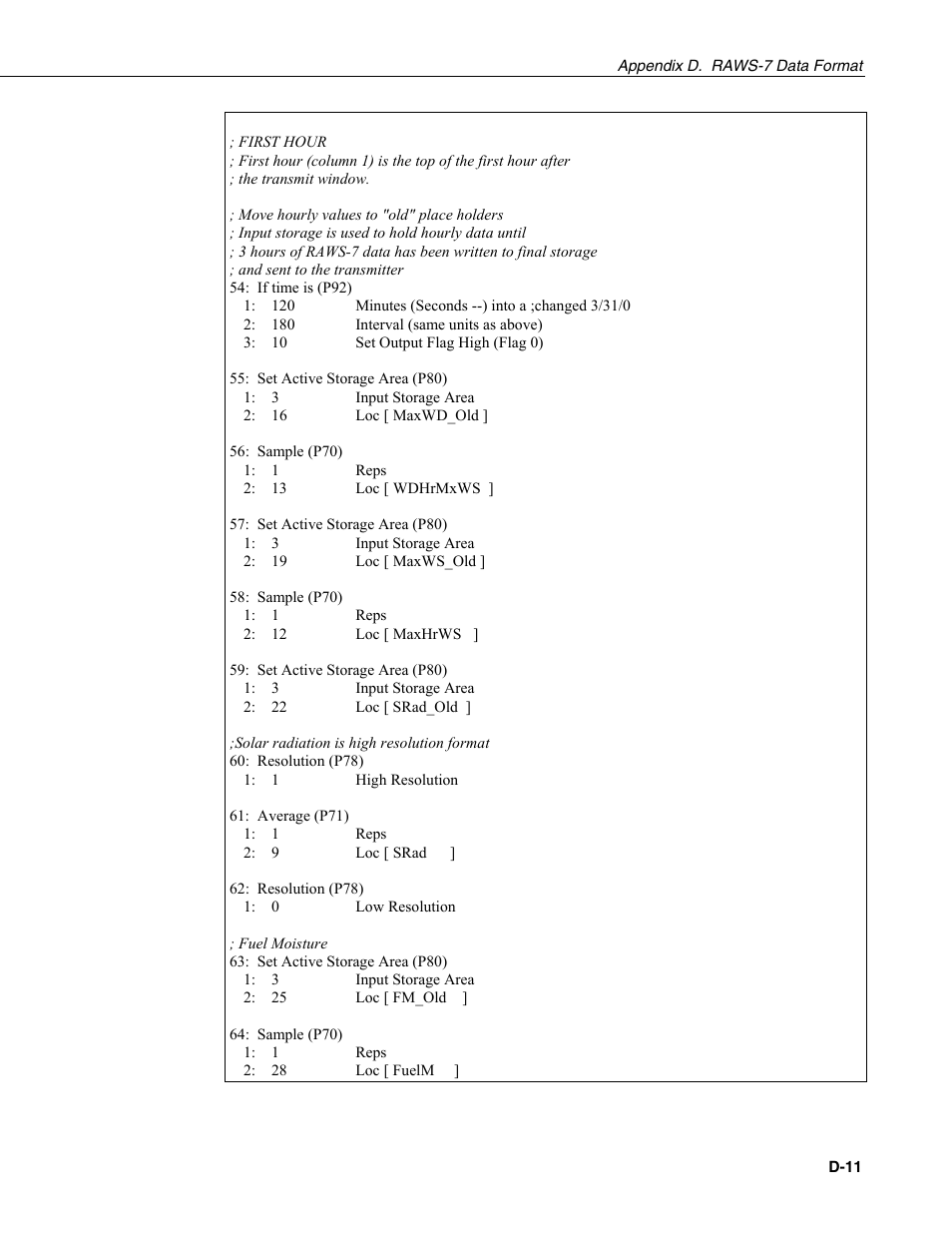 Campbell Scientific TX312 High Data Rate GOES Transmitter User Manual | Page 59 / 96