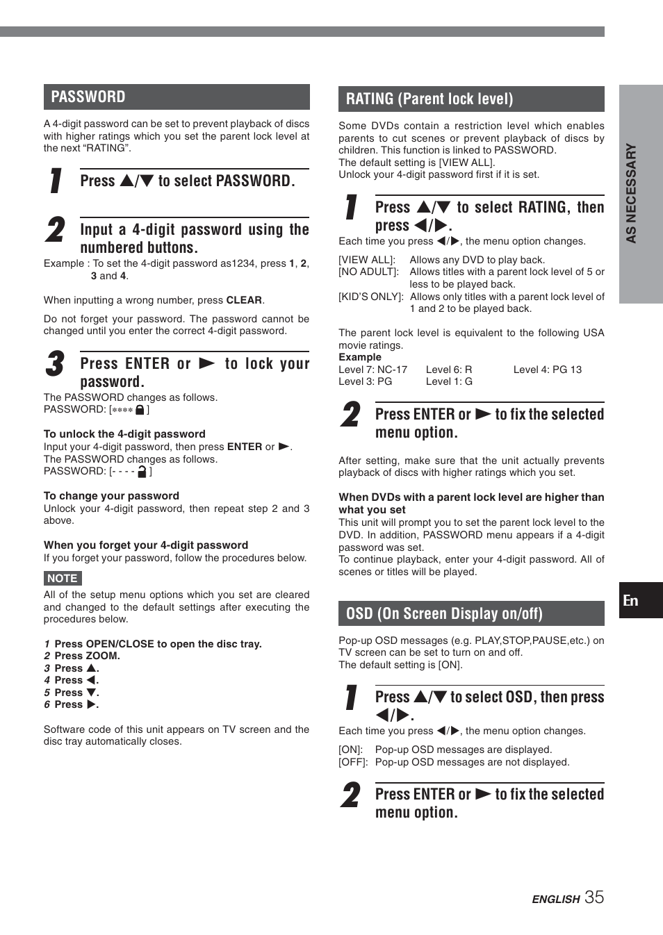 Aiwa XD-DV270 User Manual | Page 35 / 39