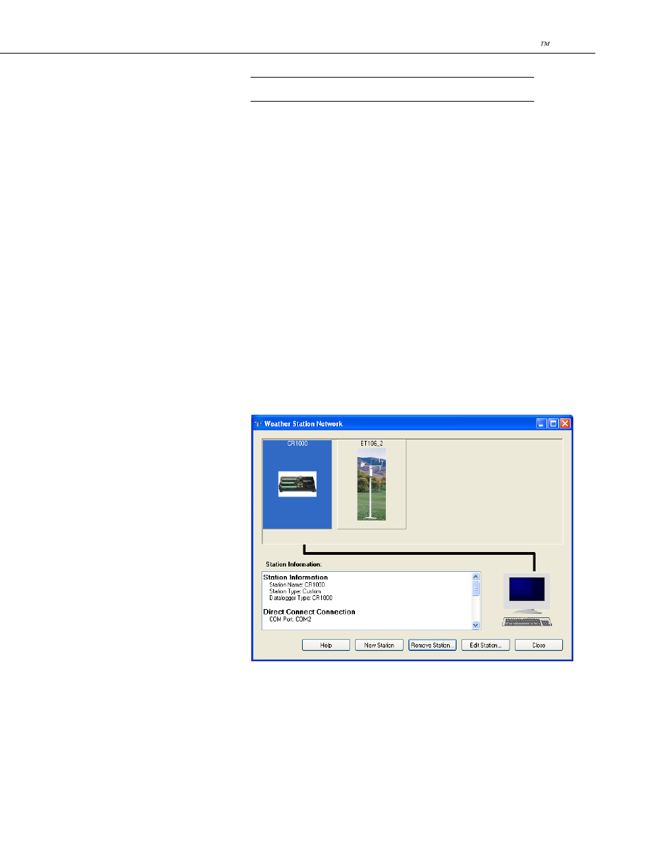 Weather station network | Campbell Scientific VisualWeather Software User Manual | Page 43 / 78