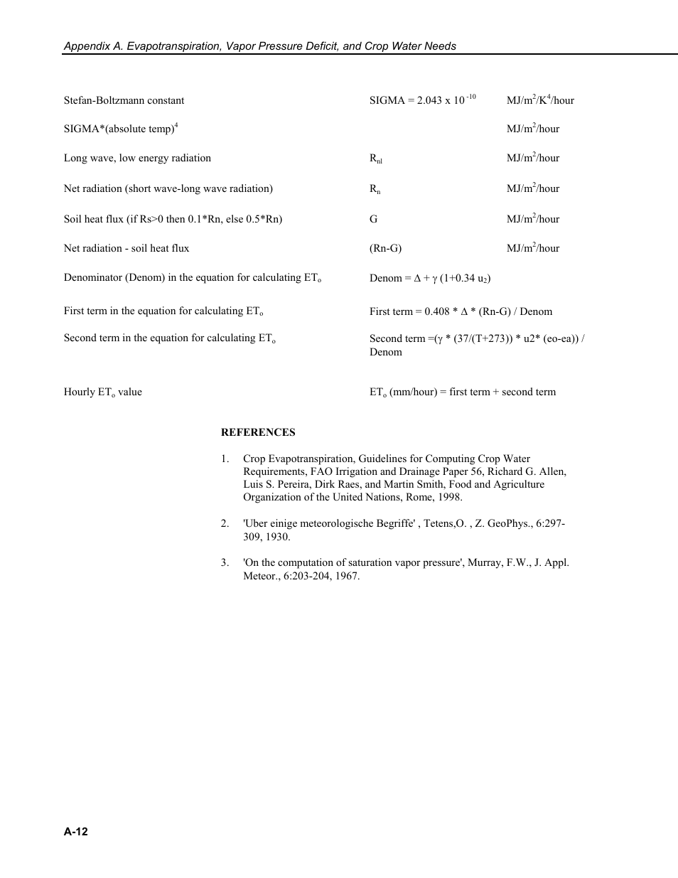Campbell Scientific VisualWeather Software User Manual | Page 66 / 78