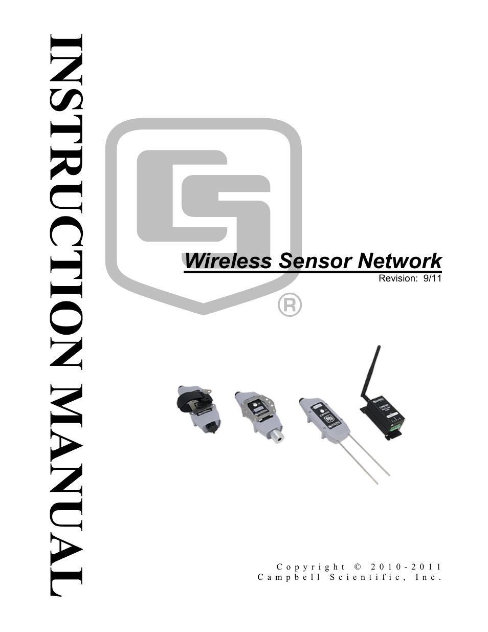 Campbell Scientific Wireless Sensor Network (CWB100, CWS220, and CWS900) User Manual | 70 pages