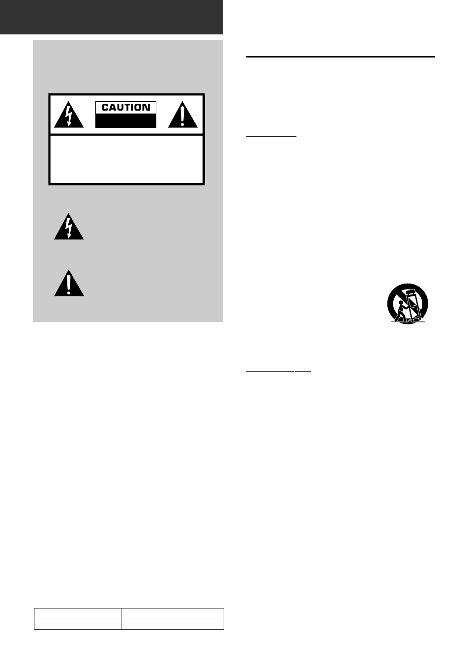 English precautions, Installation, Electric power | Warning | Aiwa AV-D97 User Manual | Page 2 / 80