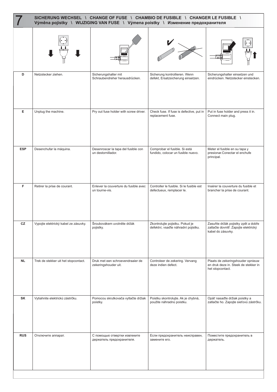 Renz ECL 360/500/700 User Manual | Page 19 / 22