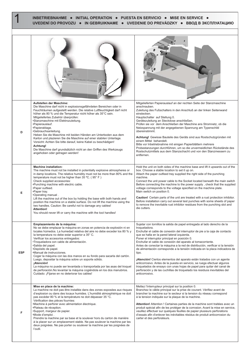 Renz DTP A 340 User Manual | Page 6 / 25