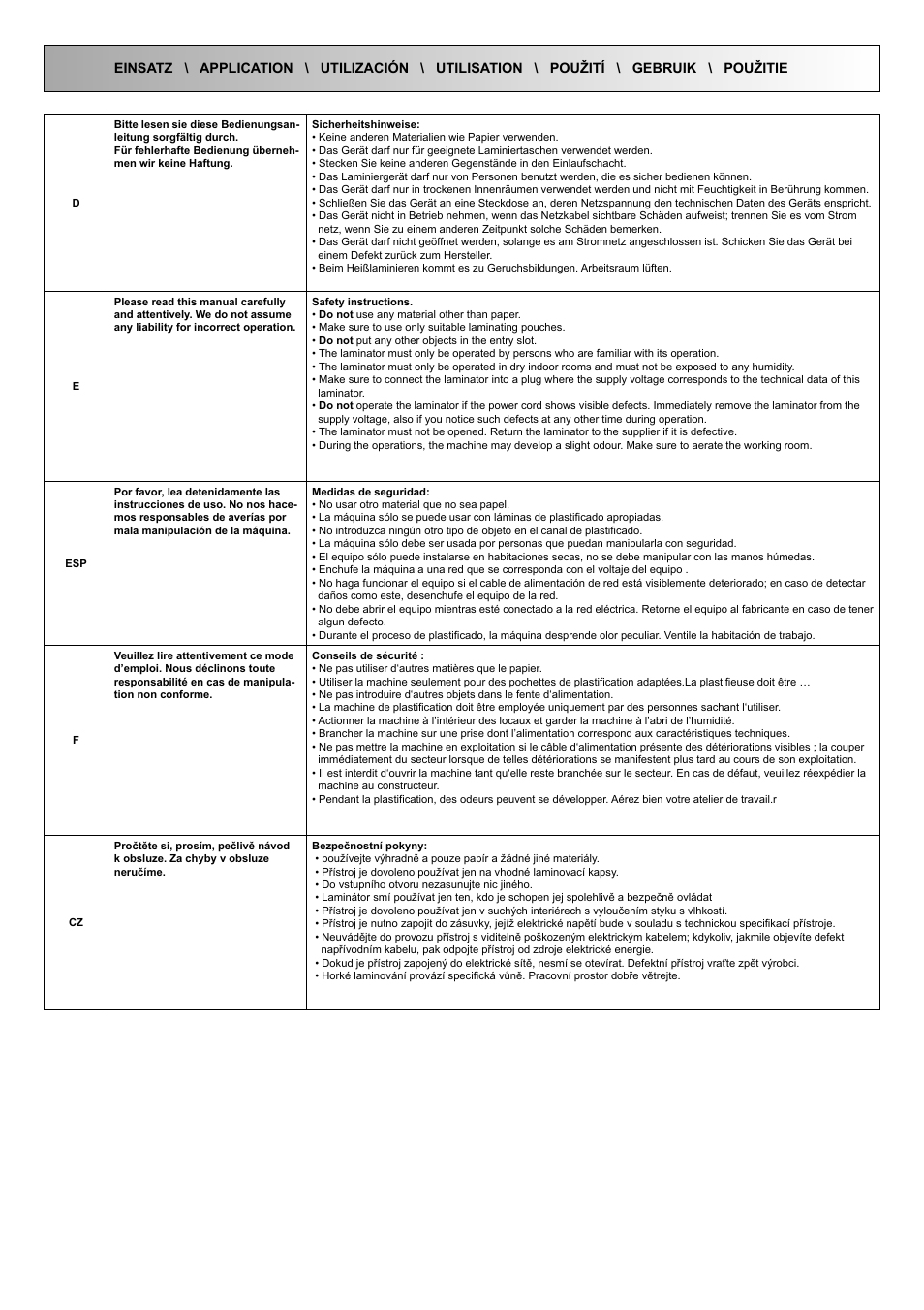 Renz HT330L User Manual | Page 2 / 15