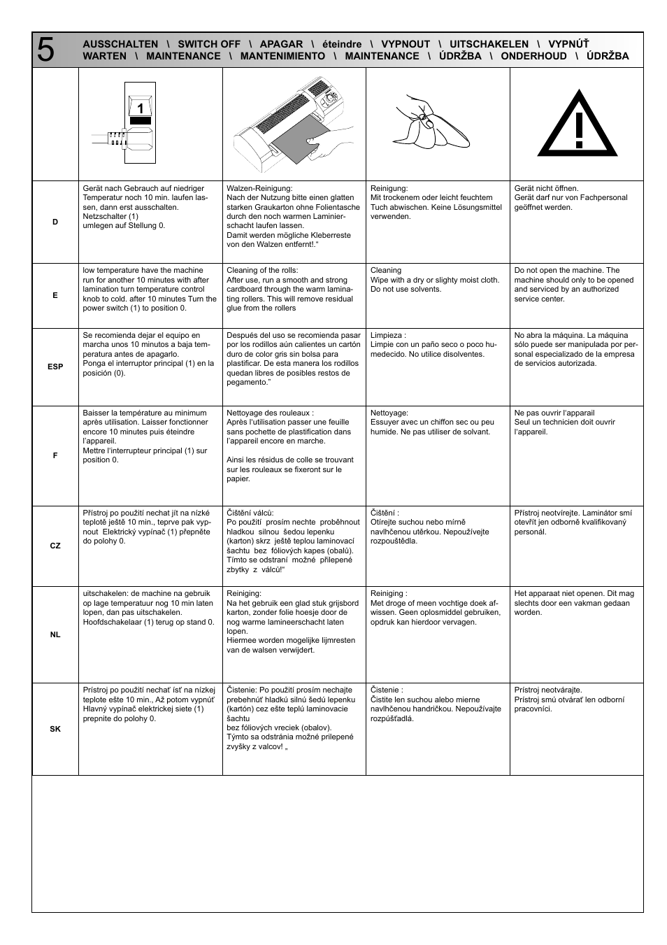 Renz HT330L User Manual | Page 9 / 15