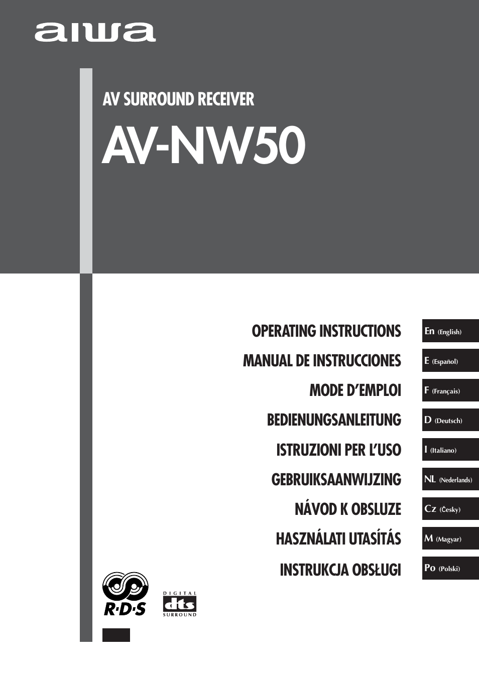 Aiwa AV-NW50 User Manual | 22 pages