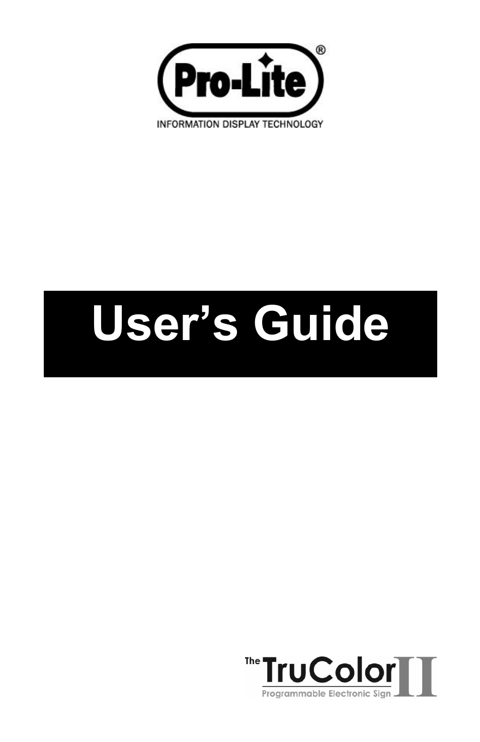 Pro-Lite PL-M1020 User Manual | 32 pages