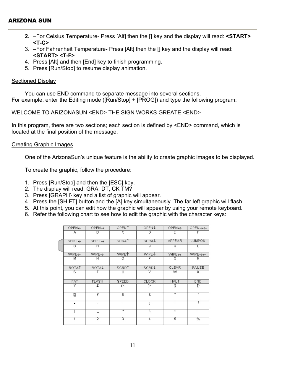 Pro-Lite ArizonaSun User Manual | Page 12 / 18