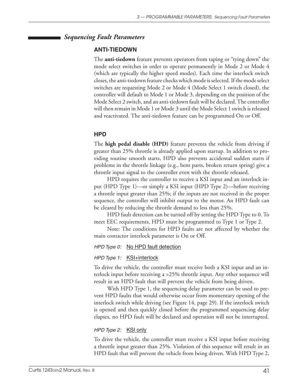 Sequencing fault parameters | Wesley BCT-6200-6SA User Manual | Page 49 / 92