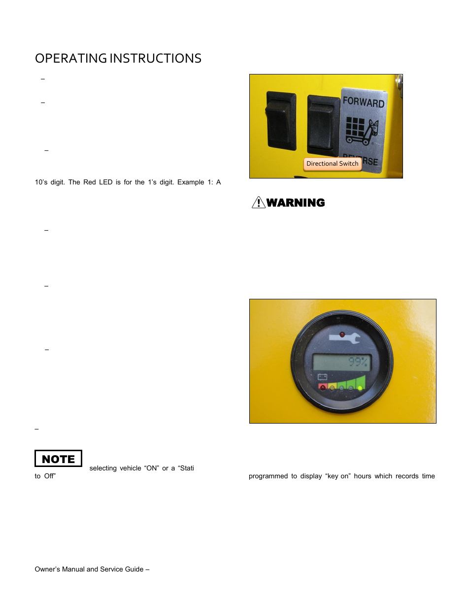 Operating, Instructions | Wesley BC-6200-8SA User Manual | Page 14 / 49